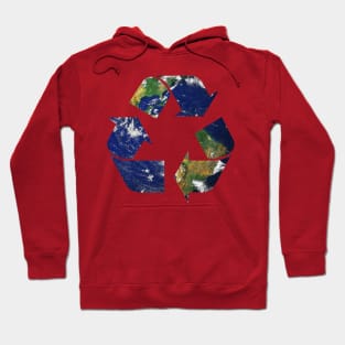 Reduce, Recycle, Reuse - Earth. Hoodie